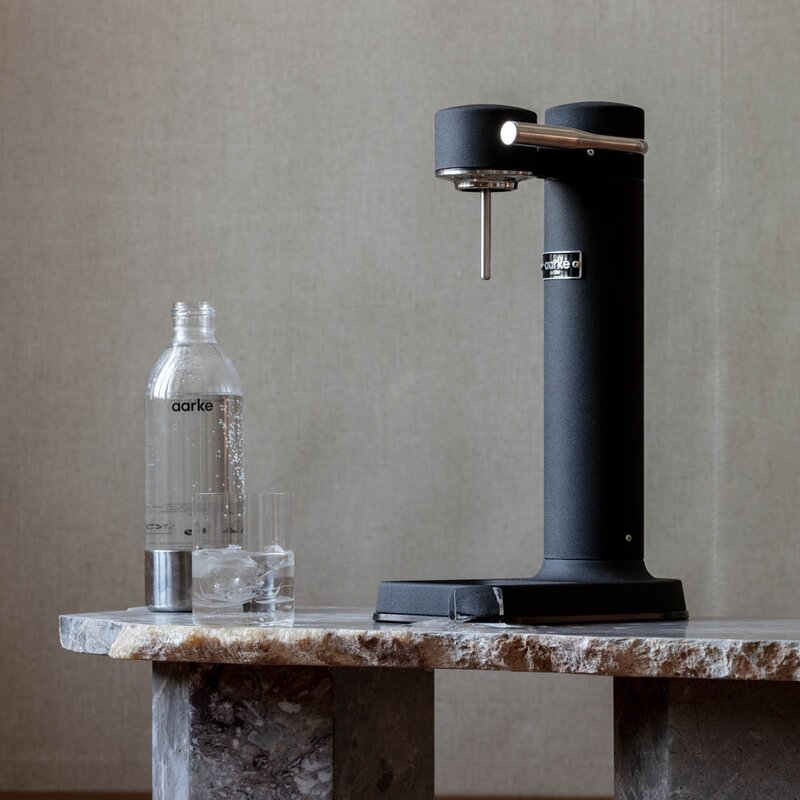 Aarke Carbonator 3 kullsyremaskin svart