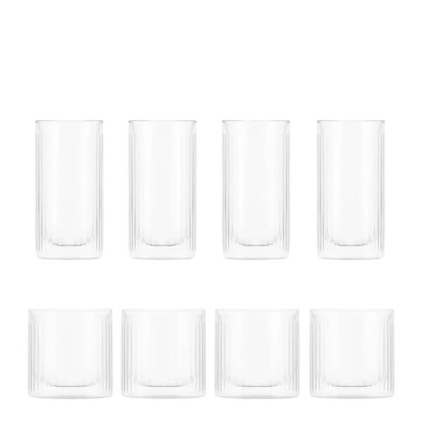 Bodum Douro Bar ginglass + whiskyglass 30 cl 8 stk klar