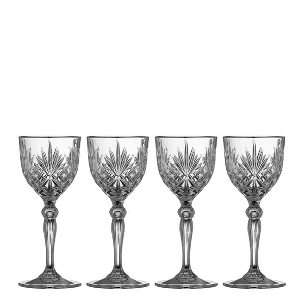 Lyngby Glas Melodia portvinsglass 14 cl 4 stk