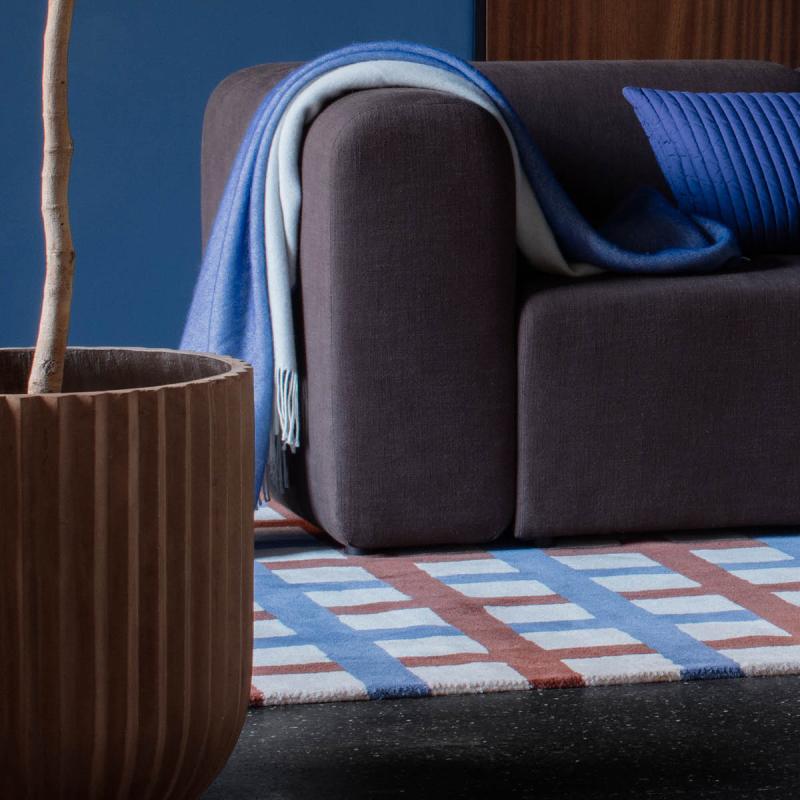 Broste Copenhagen Fiber blomsterpotte 50 cm brownish