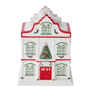 Spode Christmas Tree hotell LED lykt 17,2x13,2x10,8 cm