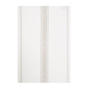 Lexington Icons star kjøkkenhåndkle 50x70 cm hvit/beige