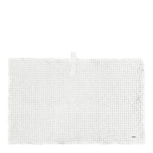 The Organic Company Big Waffle badematte 80x55 cm hvit