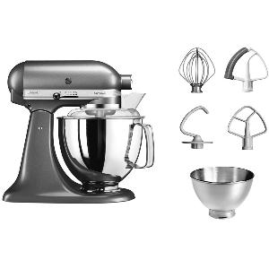 KitchenAid Artisan kjøkkenmaskin 5KSM175PSEMS 4,8L medallion silver