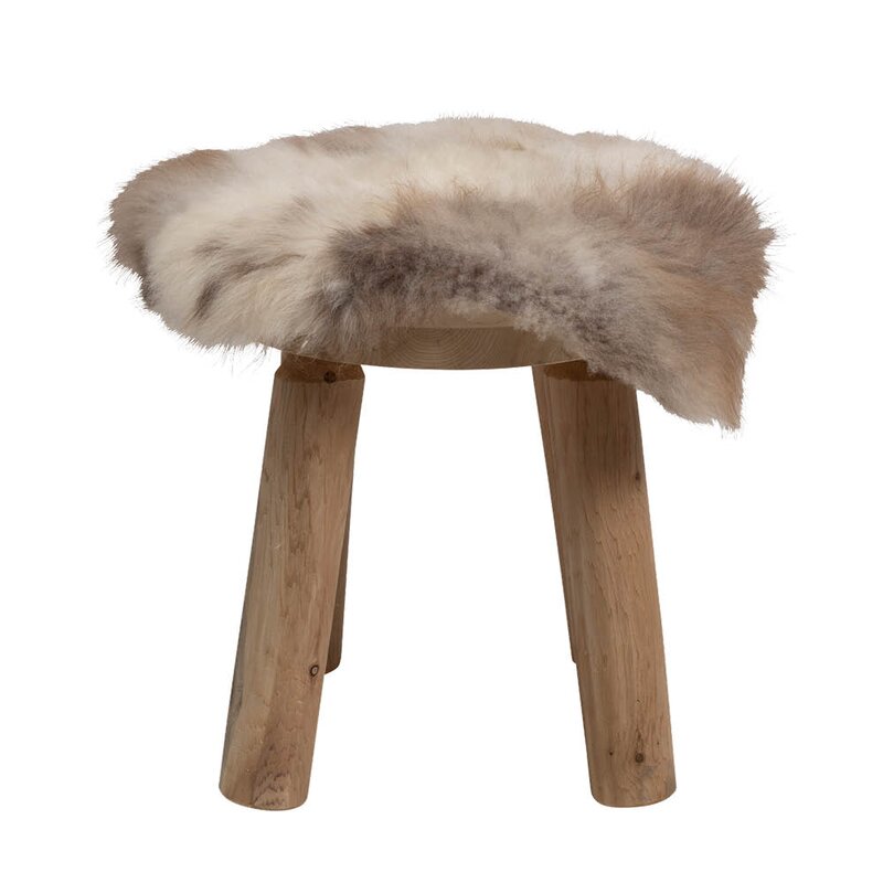 Espegard Lammeskinn sitteunderlag 45x50 cm tibetansk fjellsau