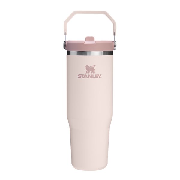 Stanley Iceflow flip straw tumbler termoflaske 0,89L rose quartz