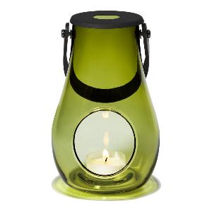 Holmegaard Design With Light hurricane lanterne 16,5 cm olivengrønn