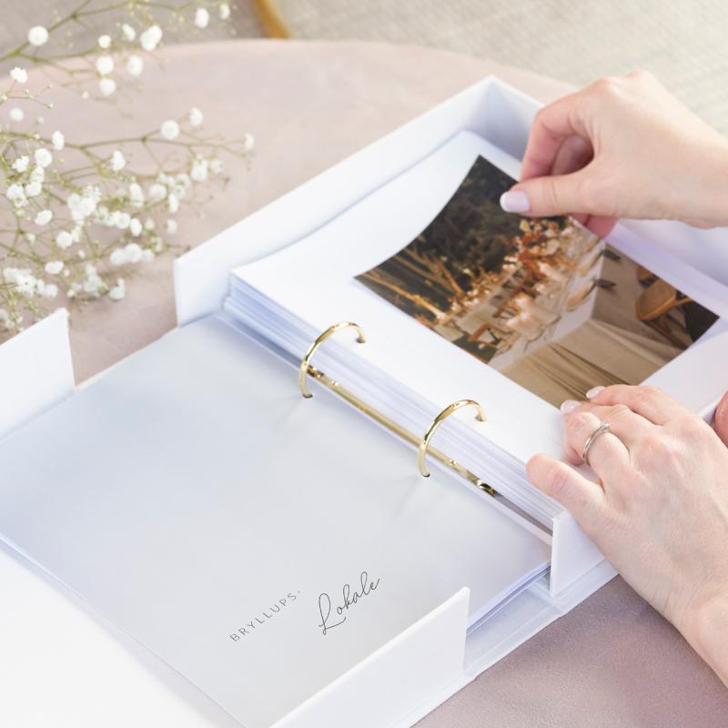 Pictureit Bryllupsplanlegger 17,5x4x24 cm beige