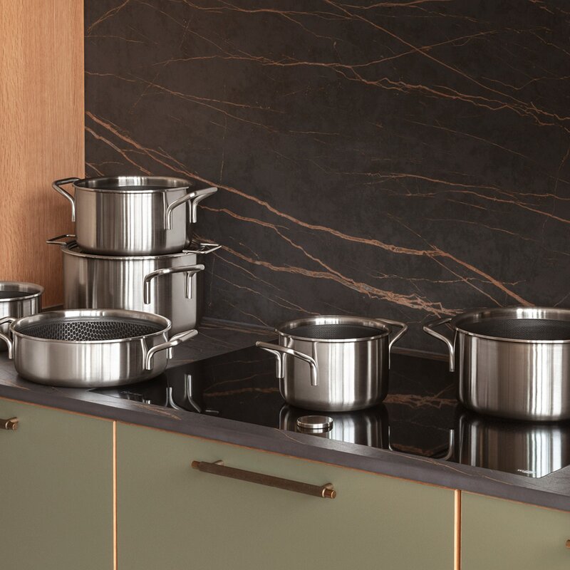 Eva Trio Multi Mosaic gryte 4,8L 24 cm keramisk