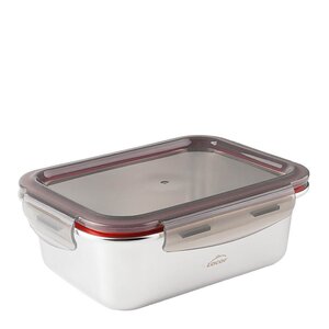 Lacor Matboks i stål med tett lokk 1,8L 23x17,5x8,3 cm
