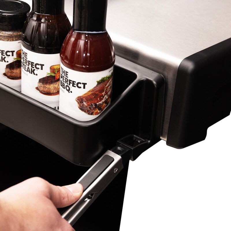 Broil King Baron/Crown krydderhylle 31x13 cm svart