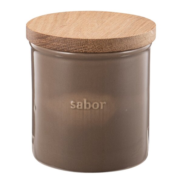 Sabor Oppbevaringskrukke 0,5L mahogany