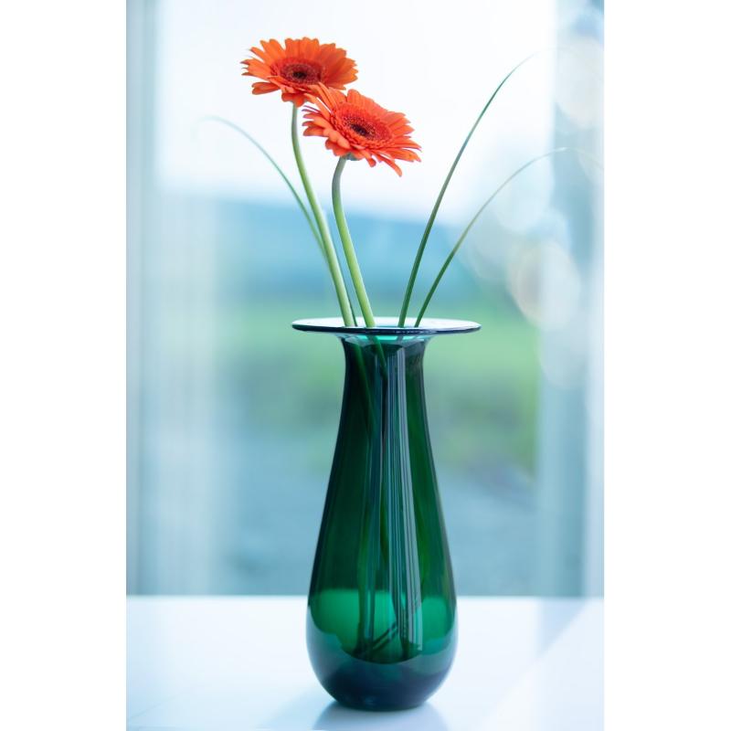 Magnor Dråpen vase 25 cm grønn