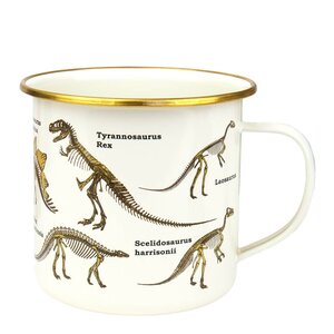 Gift Republic Emaljekopp 50 cl dinosaur