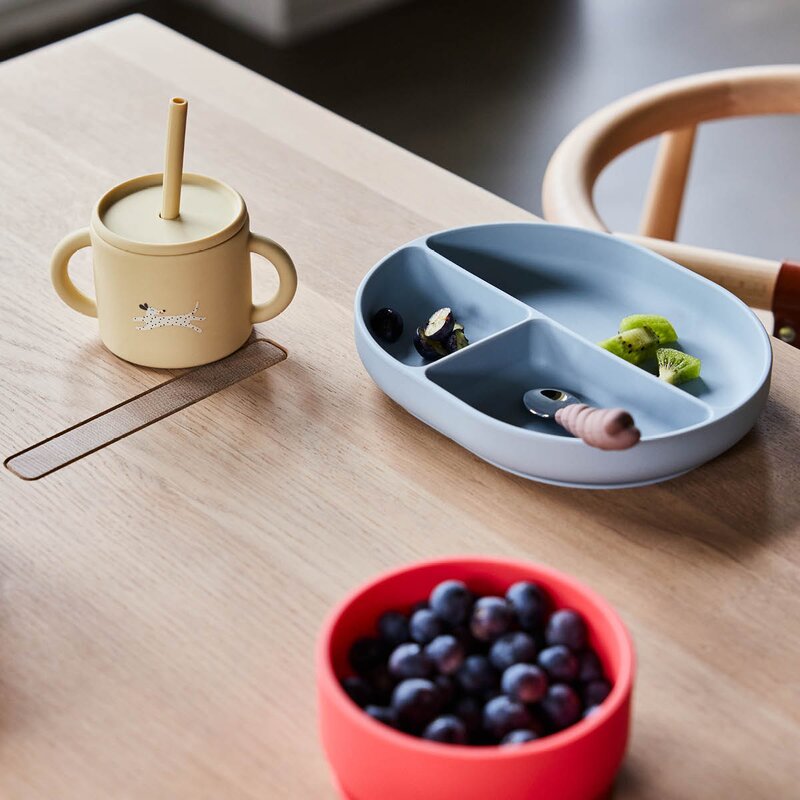 OYOY Enkei sugeplate 17x21,5 cm Dusty blue