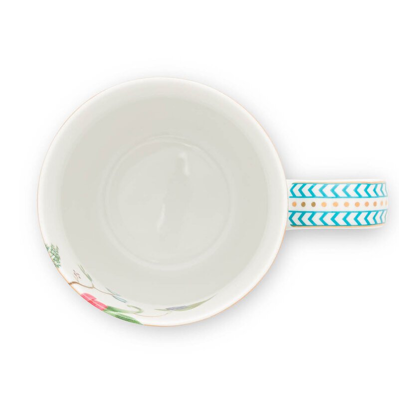 Pip Studio Jolie Flowers krus liten 20 cl lyseblå