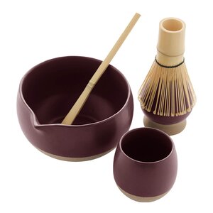 Point Virgule Matcha sett 4 stk burgunder