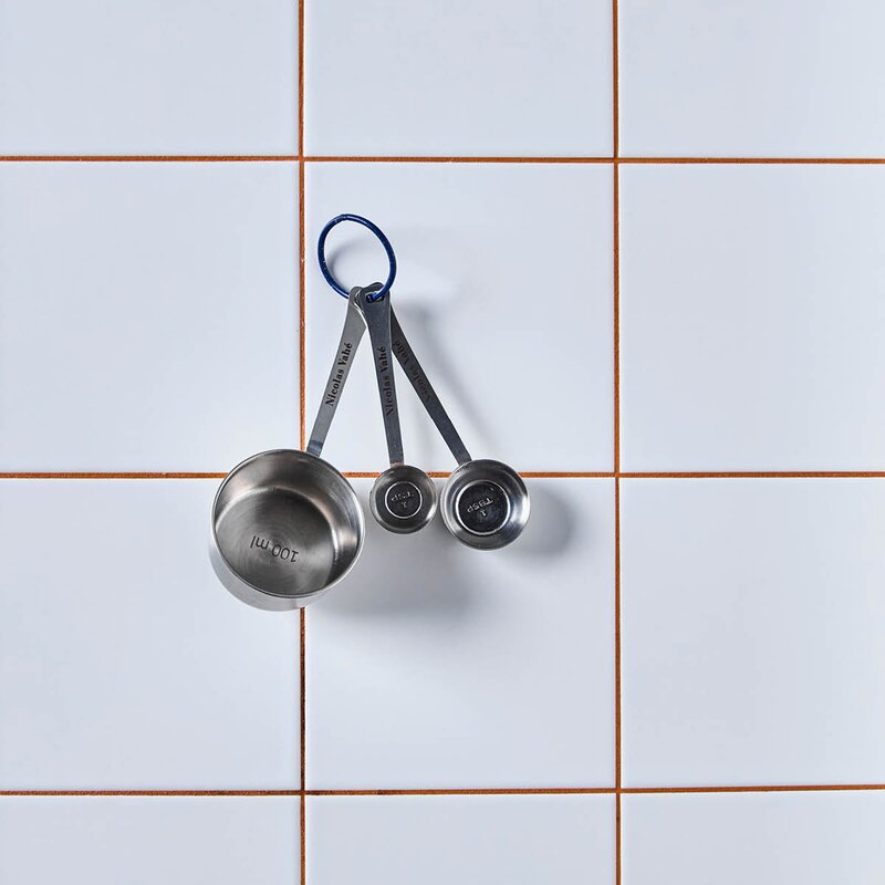 Nicolas Vahé Målebeger 3 stk sølv