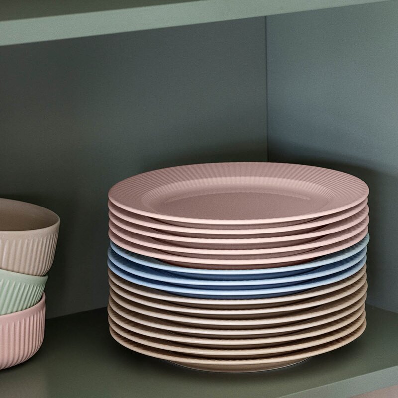Eva Trio Legio Nova Palette frokosttallerken 22 cm soft pink