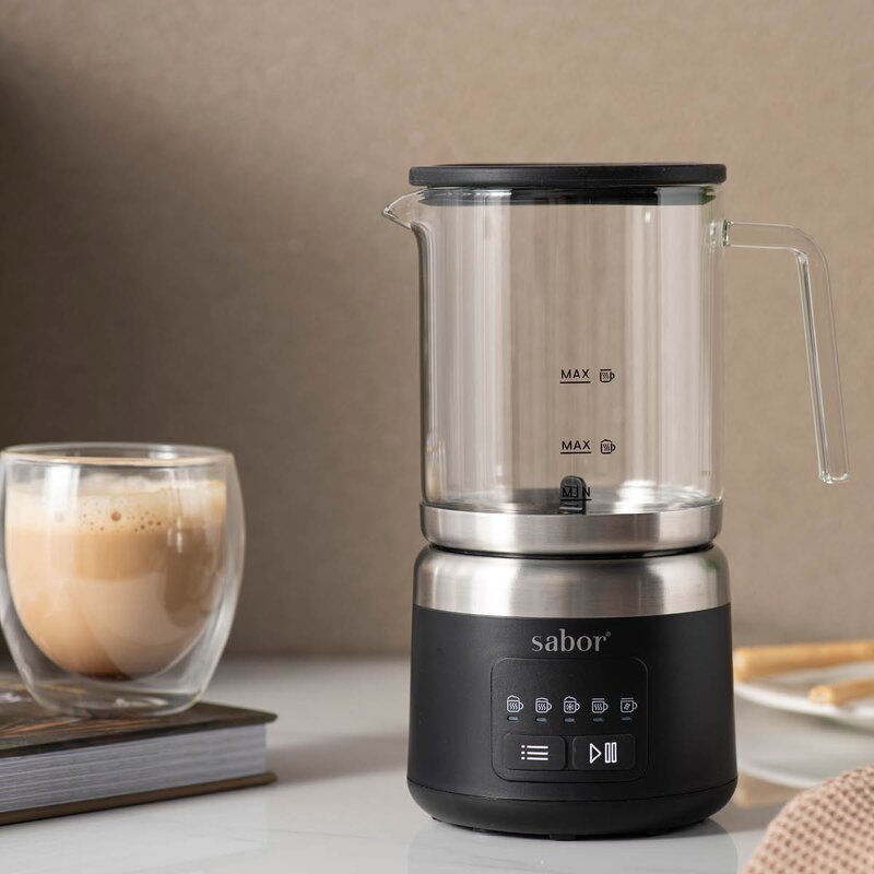 Sabor Ultimate melkeskummer 0,5L svart
