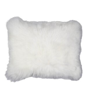 Natures collection A/S Pute new zealand lang ull 35x45 cm ivory