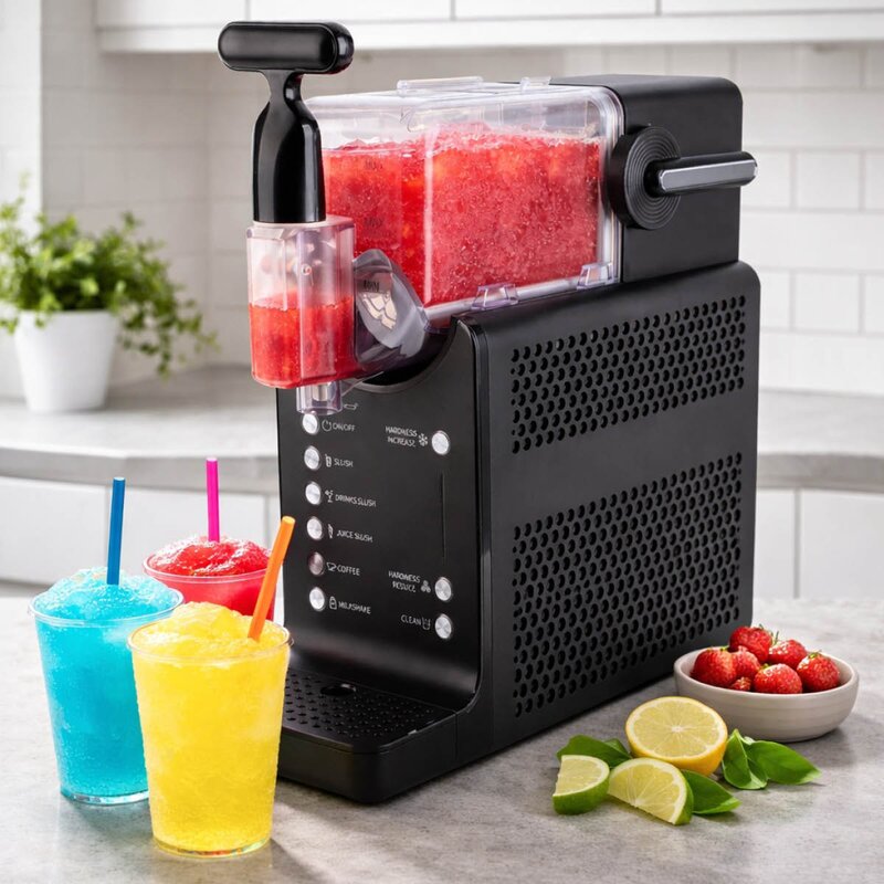 EMERIO Slushmaskin 2L sort