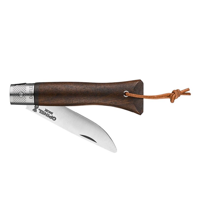 Opinel néo6 Opiflex lommekniv 7 cm svart valnøtt