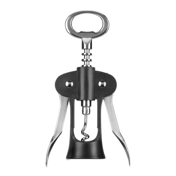 Innovine Korketrekker klassisk 19x9 cm sølv/svart