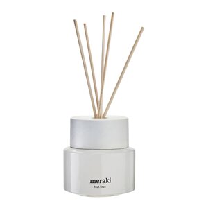 Meraki Duftpinner fresh linen 100 ml hvit