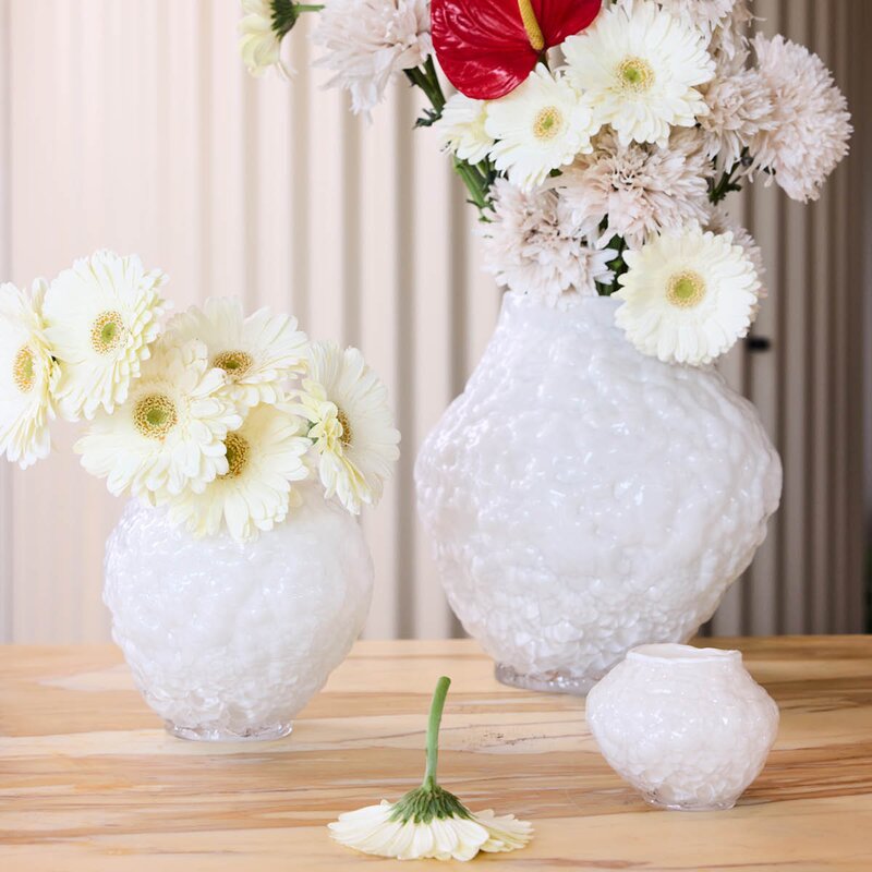ByOn Corallo vase XS 17,5x17 cm Off-white