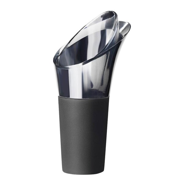 Innovine Dryppestopp hellertut 2 stk svart/sølv