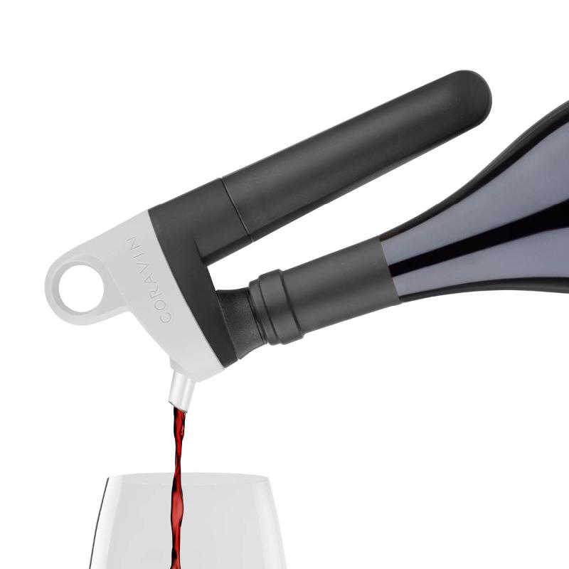 Coravin Pivot+ vinkonserveringssystem 6 deler grå