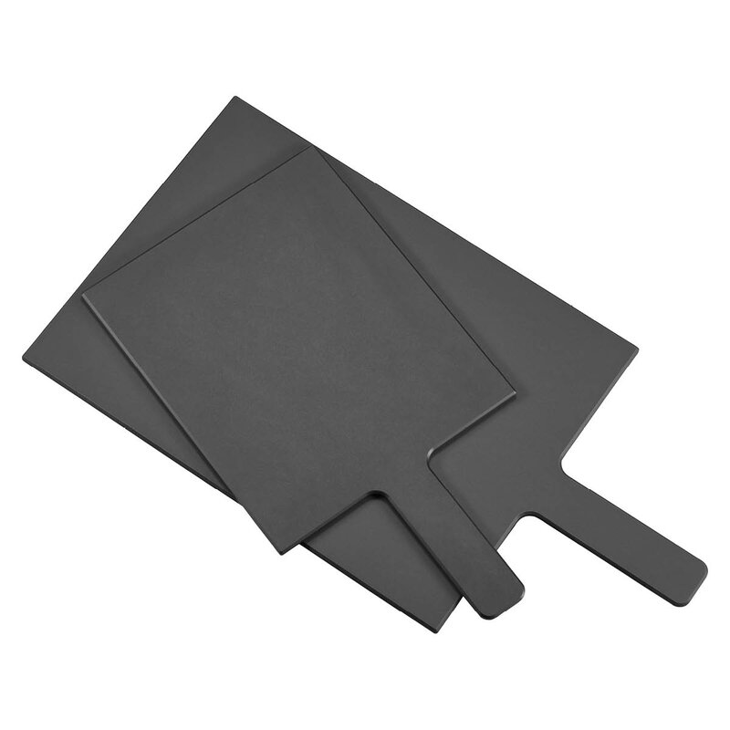 Dorre Selda serverings- og skjærebrett i furu 45 cm grå