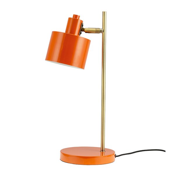 Dyberg Larsen Ocean bordlampe 43 cm orange/messing