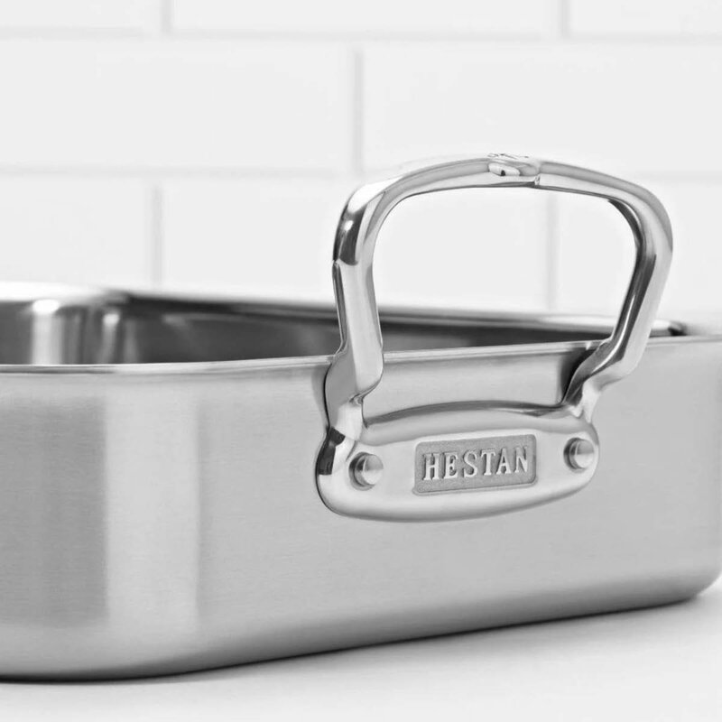 Hestan Provisions Classic ildfast form med rist 35,5x29 cm stål