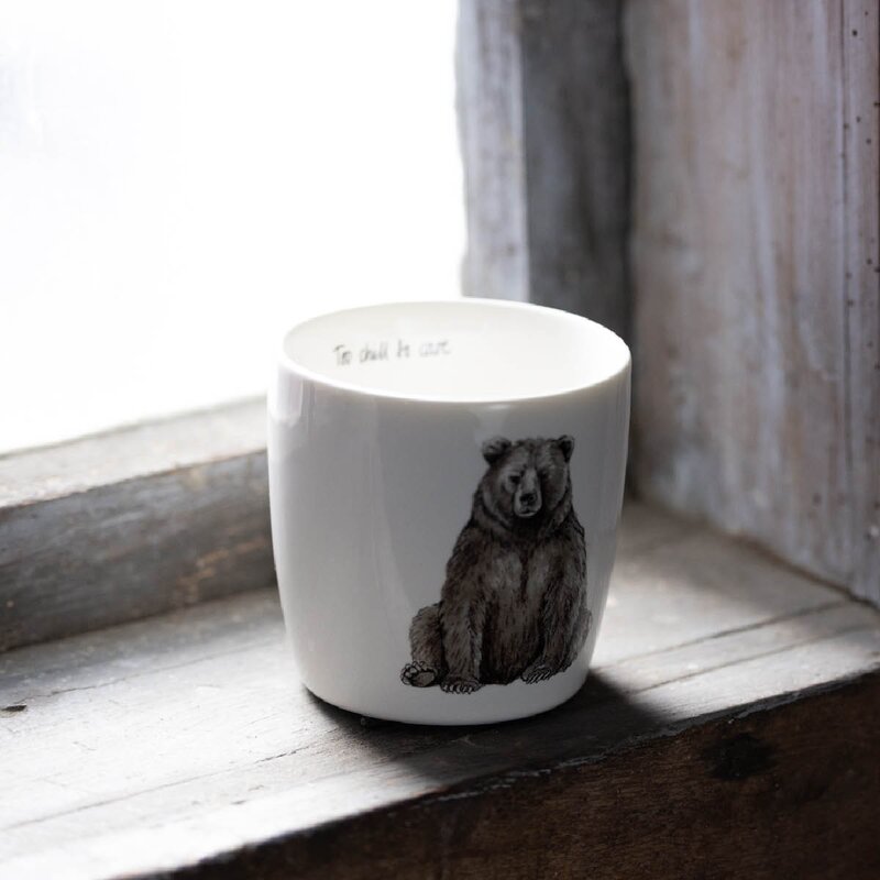Sögne Home Moments of calm krus 30 cl bjørn
