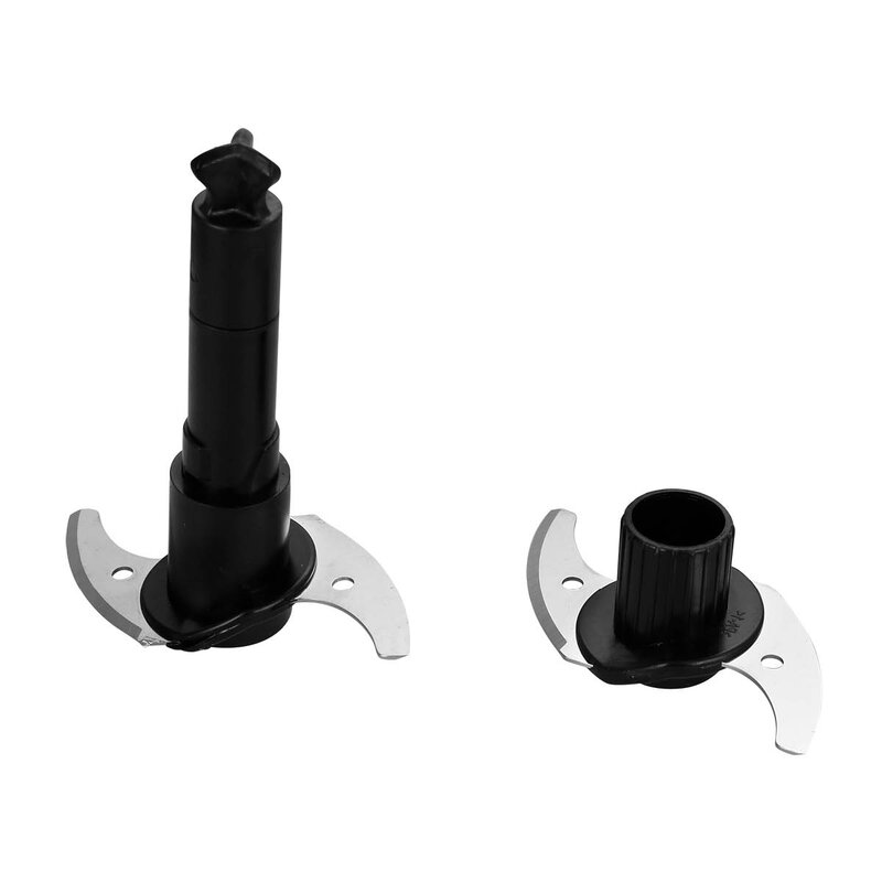 EMERIO Minihakker med 4 kniver svart 
