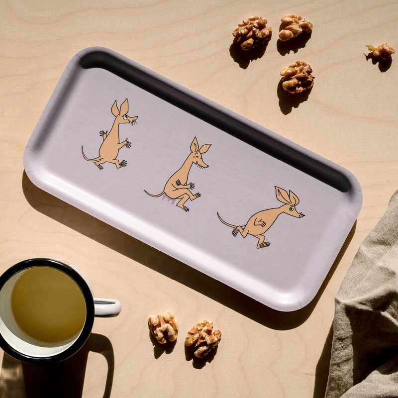 Muurla Mummi brett 13x27 cm Sniff lilla