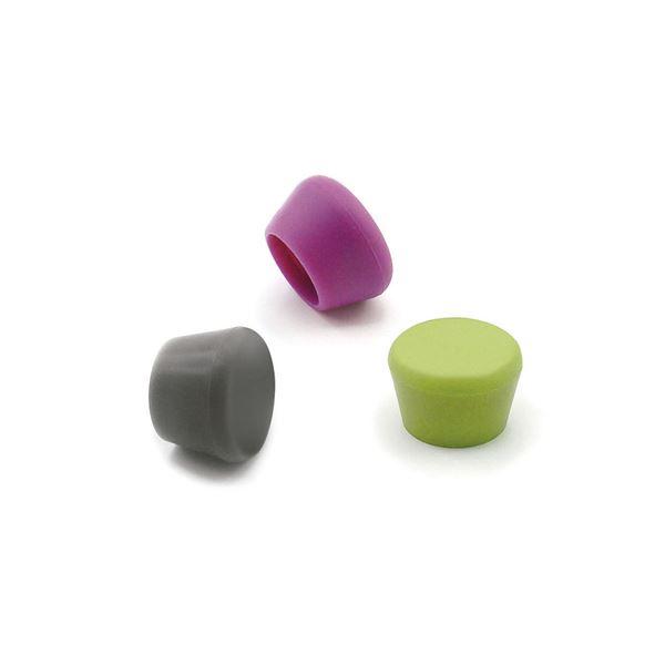 Pulltex Vinstopper silikon svart