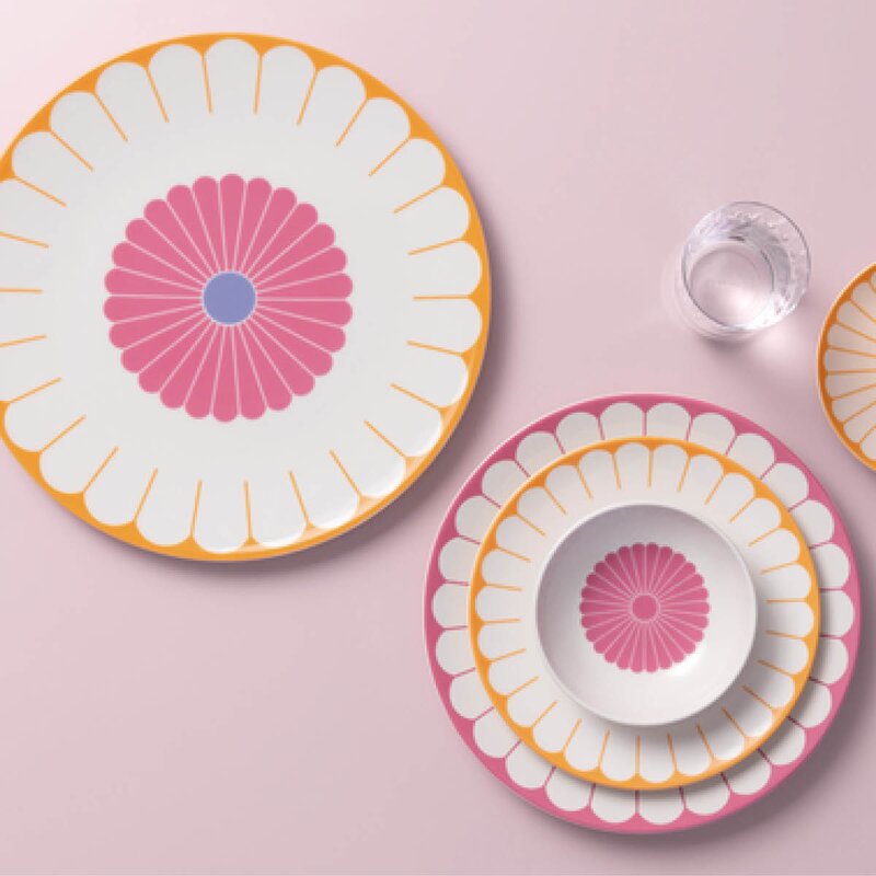Villeroy & Boch Fleur cassis dessertskål 13 cm 11 cl rosa