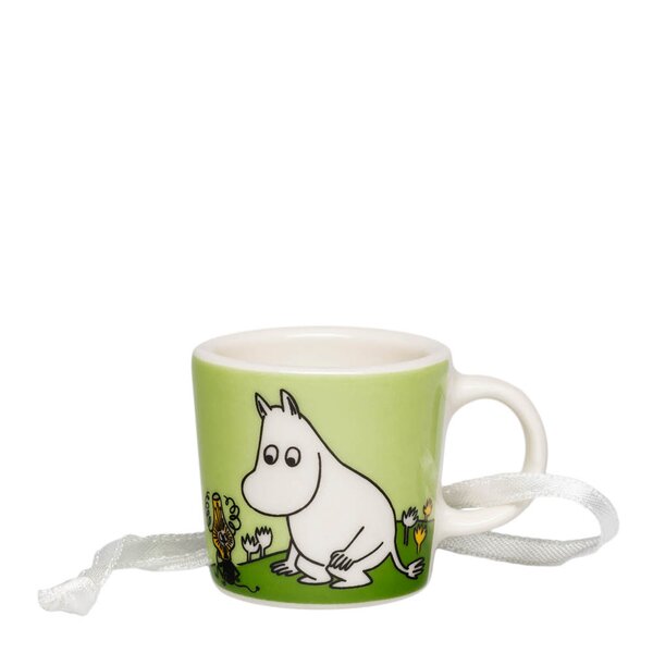 MoominArabia Mummikopp mini 3 cm Mummitrollet grønn