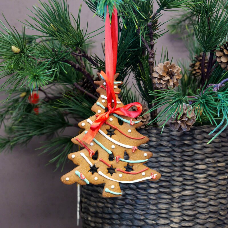 Modern House bAYk pepperkakeform 20 cm juletre