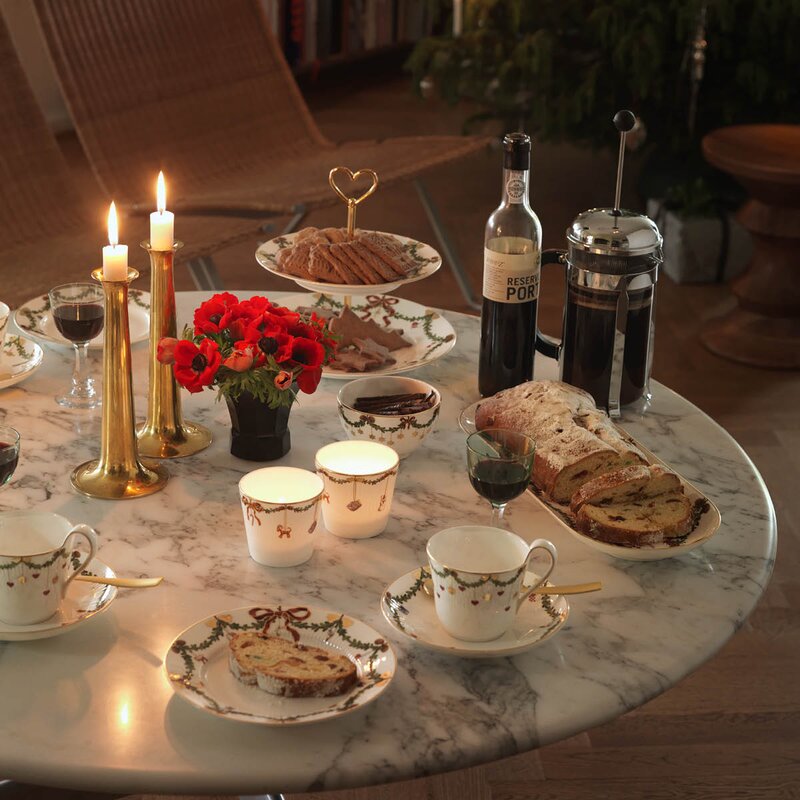 Royal Copenhagen Stjerne Riflet Jul fat 39 cm