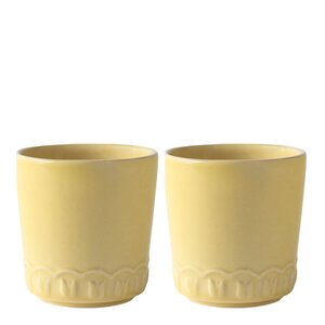 PotteryJo TULIPA kopp 20 cl  2 stk pale moon