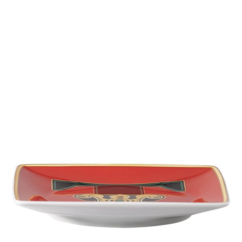 Versace Alphabet skål 12 cm kvadratisk T