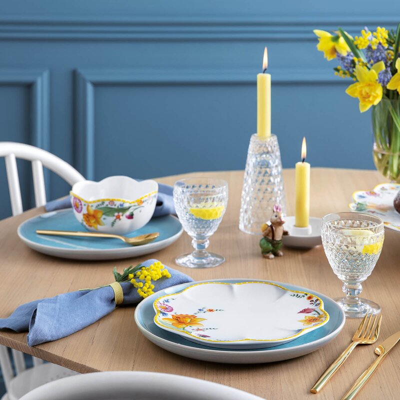Villeroy & Boch Spring Awakening frokostsett 6 deler flerfarget