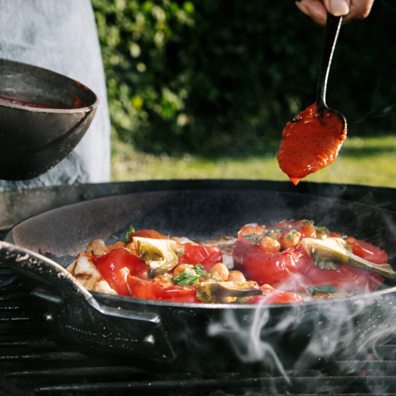 Samuel Groves Carbon Steel stekepanne i karbonstål 26 cm