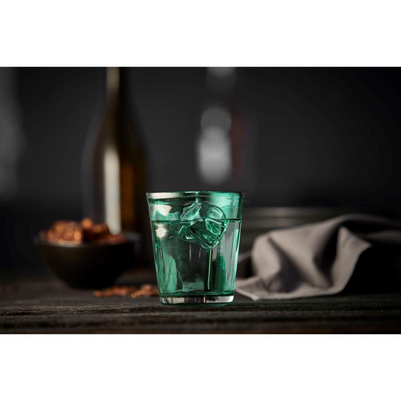 Lyngby Glas Verona caféglass 33 cl lys grønn