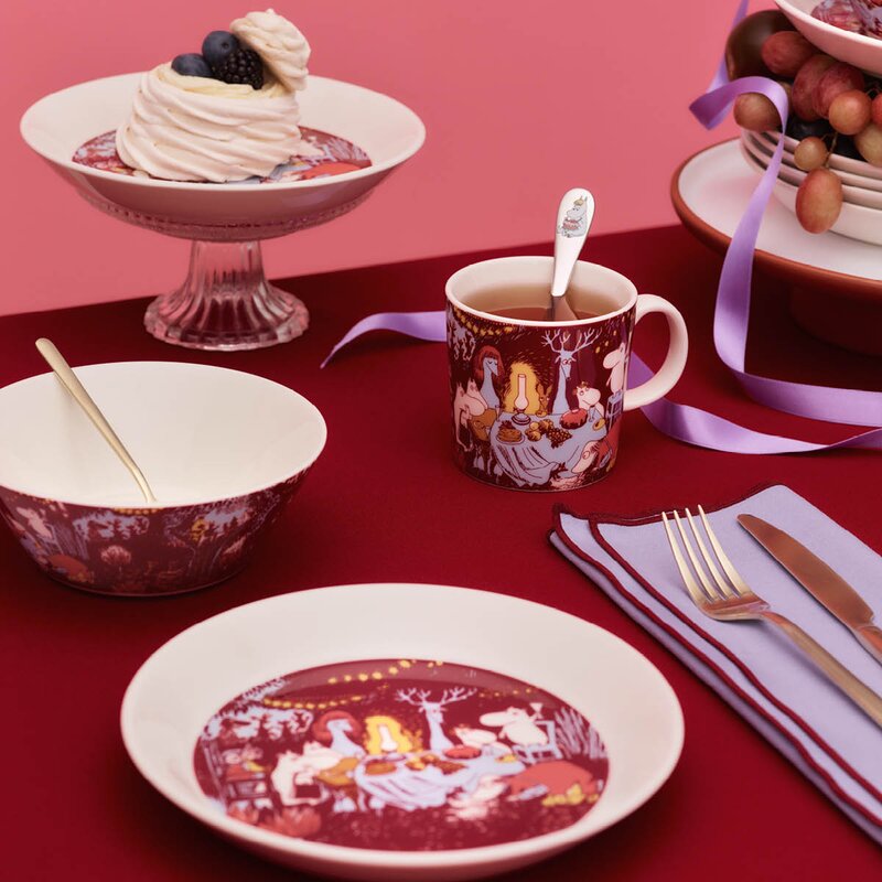 MoominArabia Mummi asjett 19 cm Festlige stunder