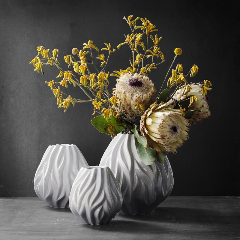 Morsø Flame vase 15 cm hvit